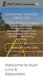 Mobile Screenshot of kurtlinnsurveying.com